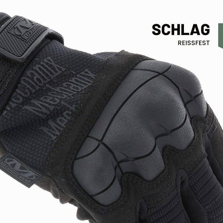 Mechanix Wear Mechanix Herren M-pact® 3 cover handsker (Lille, fuldt sort) Hochleistungs Kampfhandsc