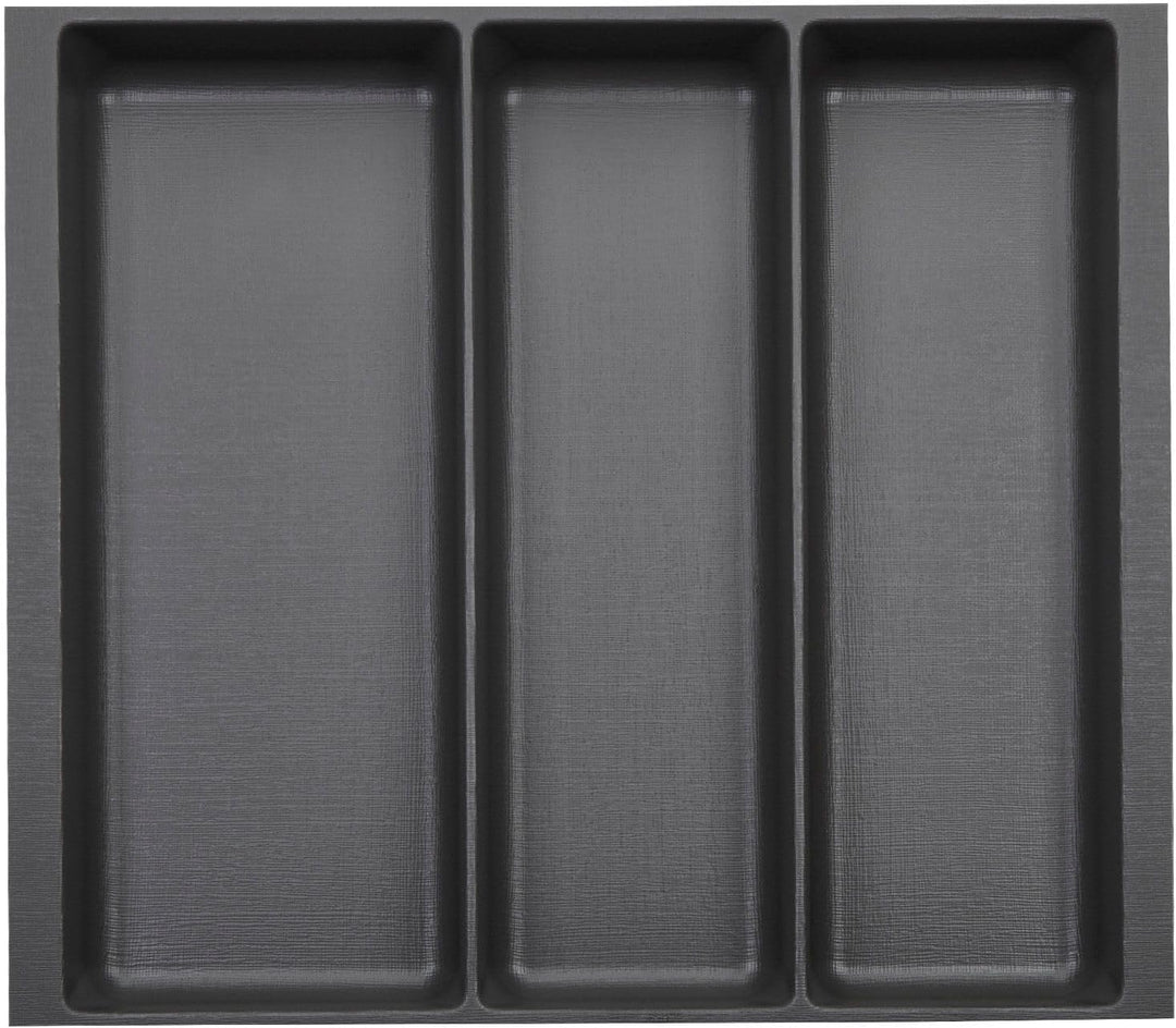 ORGA-BOX 3 Multifunktionseinsatz Tiefe: 473 x Breite: 491 mm anthrazit mit Canvas Struktur für 60er