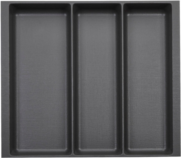 ORGA-BOX 3 Multifunktionseinsatz Tiefe: 473 x Breite: 491 mm anthrazit mit Canvas Struktur für 60er