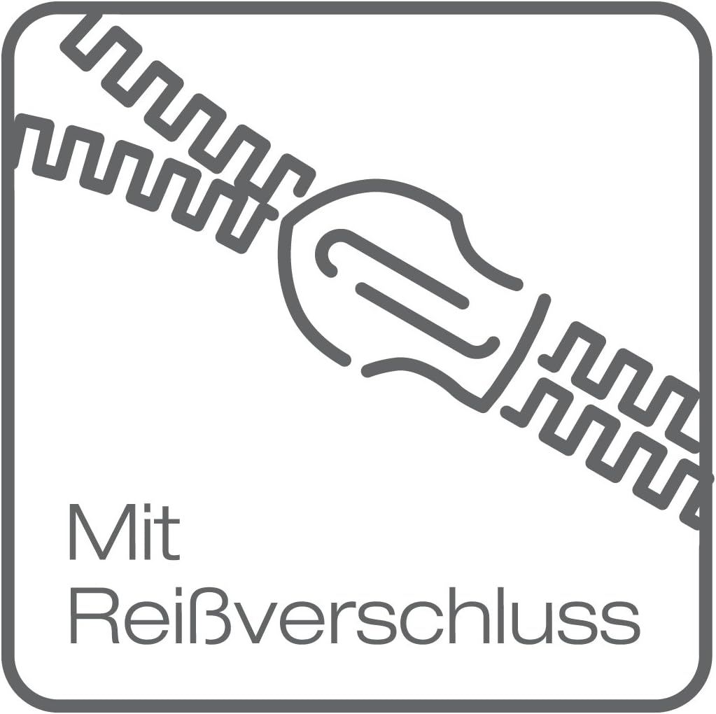 Bierbaum Bettwäsche 6452, Fein-Biber, Made in Germany, türkis 02, 135 x 200 cm + 80x80 cm Türkis 135