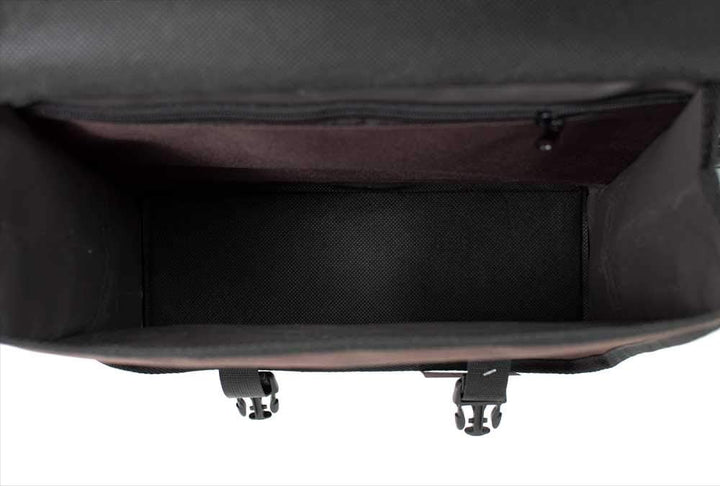 BikyBag Classic CS - Doppel Fahrradtasche Gepäckträgertasche (Folklore-Blumen), Folklore-blumen
