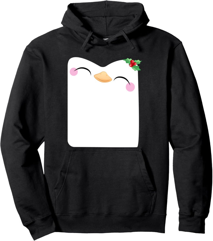 Pinguin Kostüm Weihnachten passend Pullover Hoodie