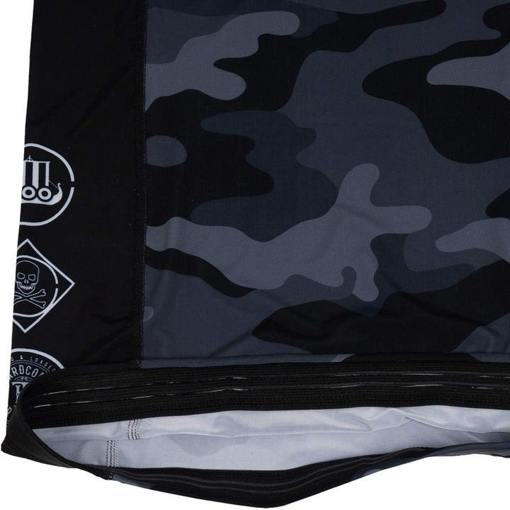 Hardcore Training Herren Manner Rashguard Kompression Lange Armel Jiu Jitsu MMA No-Gi Enge BJJ Grapp