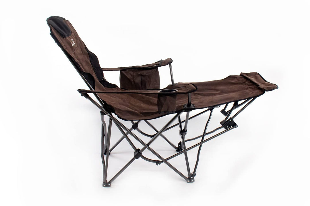 Faltbarer Camping Stuhl/Relax Liegesessel Bonnie Q” (Mauve), Mauve