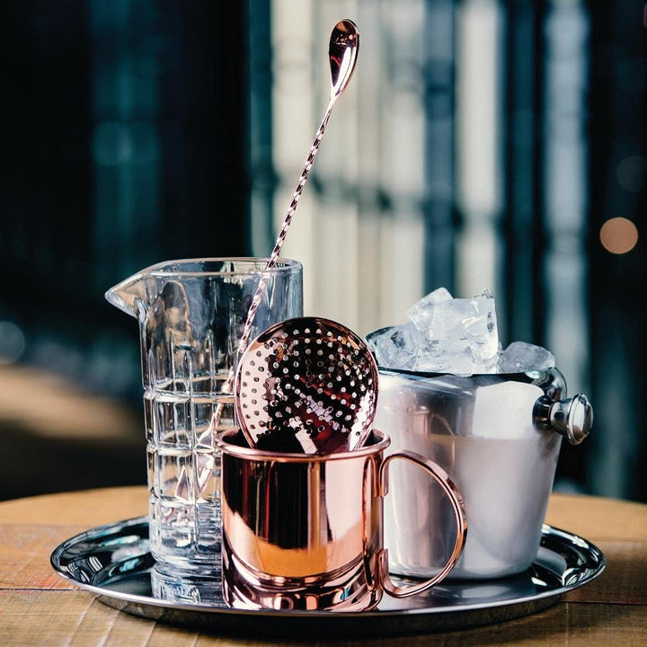 Olympia Kristall Cocktail-Rührglas 580ml - Professionelles Barkeeper-Rührglas CN610 580 ml Single, 5