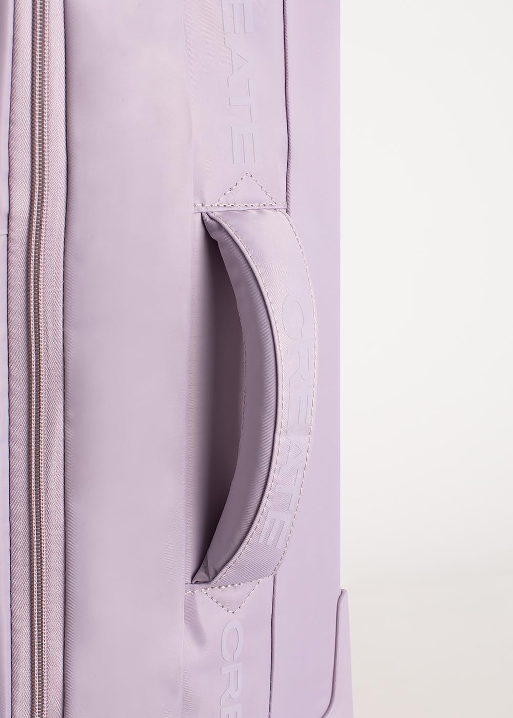 CREATE / Luggage Studio Soft/Set S und M Polyester Soft Koffer Violett/TSA Vorhängeschloss, 4 doppel