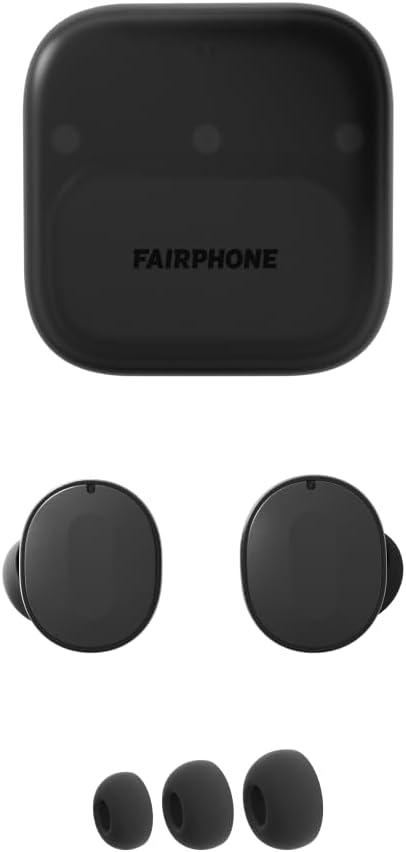 Fairphone Fairbuds True Wireless Earbuds v2 (ANC, Umgebungsmodus, 26 Std. Akkulaufzeit, Multipoint-B