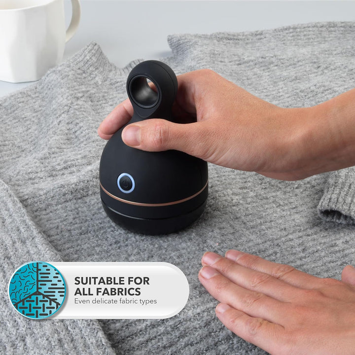 Beldray Fusselrasierer Elektrisch, USB Aufladbarer Fusselentferner mit 45 Min Laufzeit, XL Kleiderbü