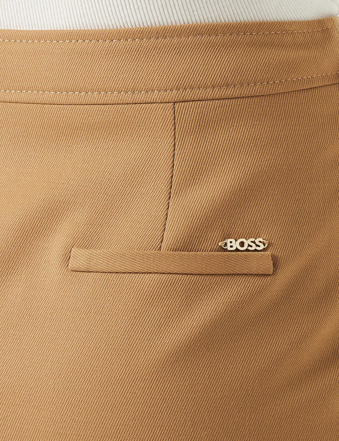 BOSS Damen Valeka Skirt 38 Medium Beige260, 38 Medium Beige260