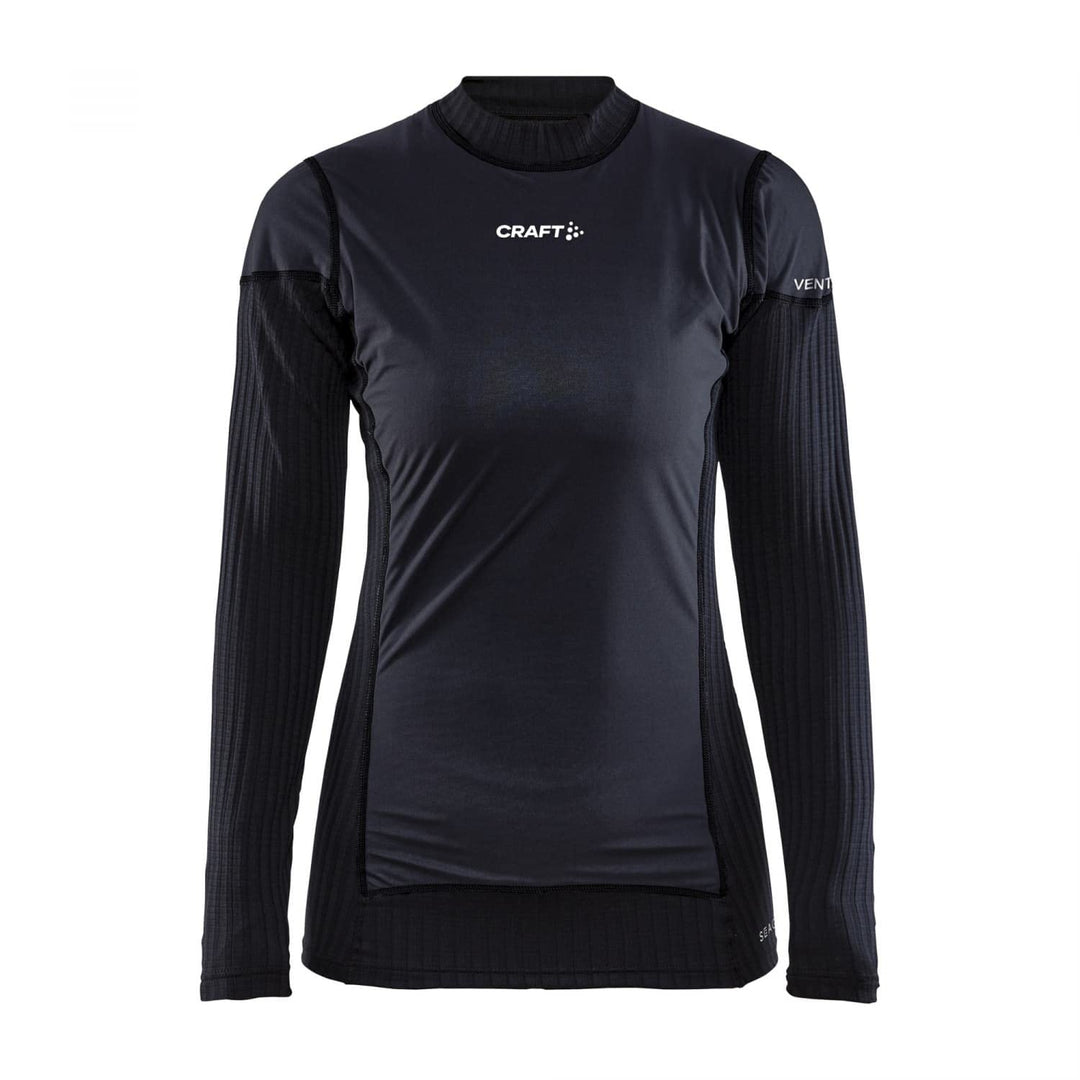 Craft Damen Active Extreme X Wind Ls W Oberteile XXL Schwarz/Granit, XXL Schwarz/Granit