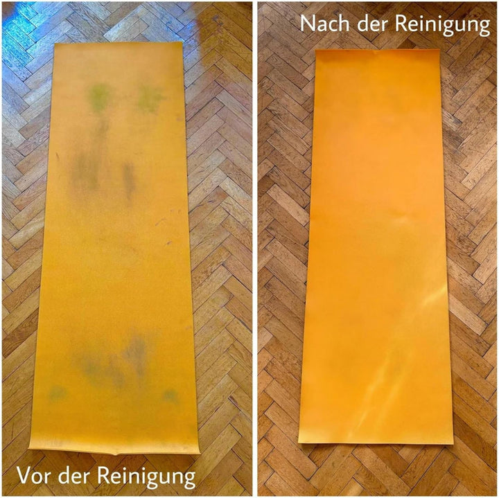 YogaCat Yogamatten & Pilates Tiefenreiniger, 500ml | Bio Deep Cleaner, Entfernt Schweiss & Geruch ti