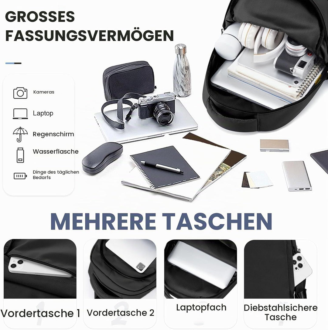 Schulrucksack Damen,Causal Schultasche Mädchen Teenager, Laptop Rucksack Damen Schulmädchen Casual T
