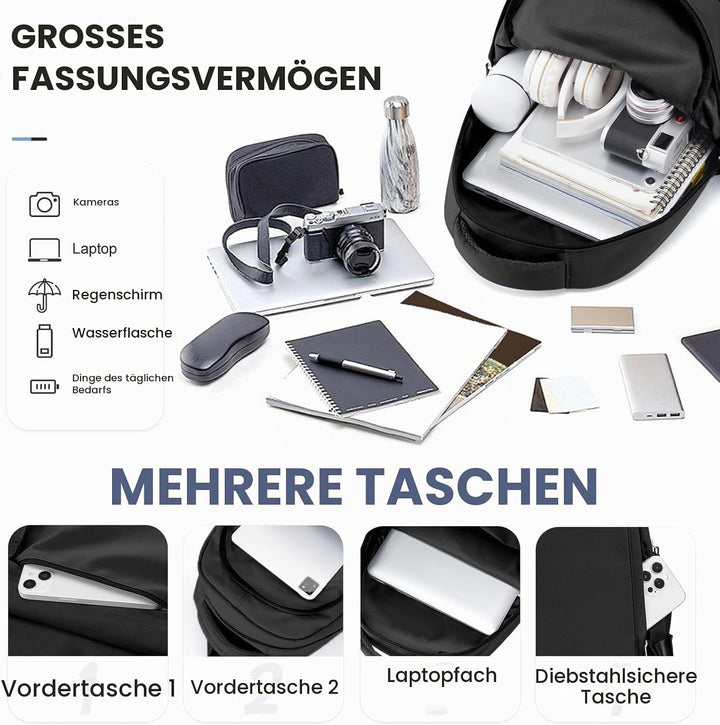 Schulrucksack Damen,Causal Schultasche Mädchen Teenager, Laptop Rucksack Damen Schulmädchen Casual T
