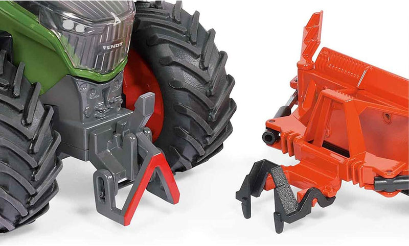 siku 3287, Fendt 1050 Vario Traktor, 1:32, Metall/Kunststoff, Grün, Abnehmbare Fahrerkabine, Front-