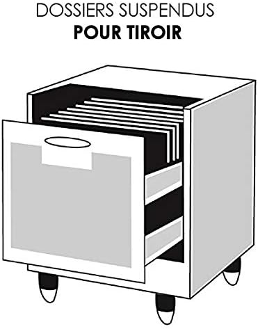 ELBA Hängetaschen AZO Ultimate, 25er Pack, DIN A4, 100 Blatt, orange V-Boden orange, V-Boden orange