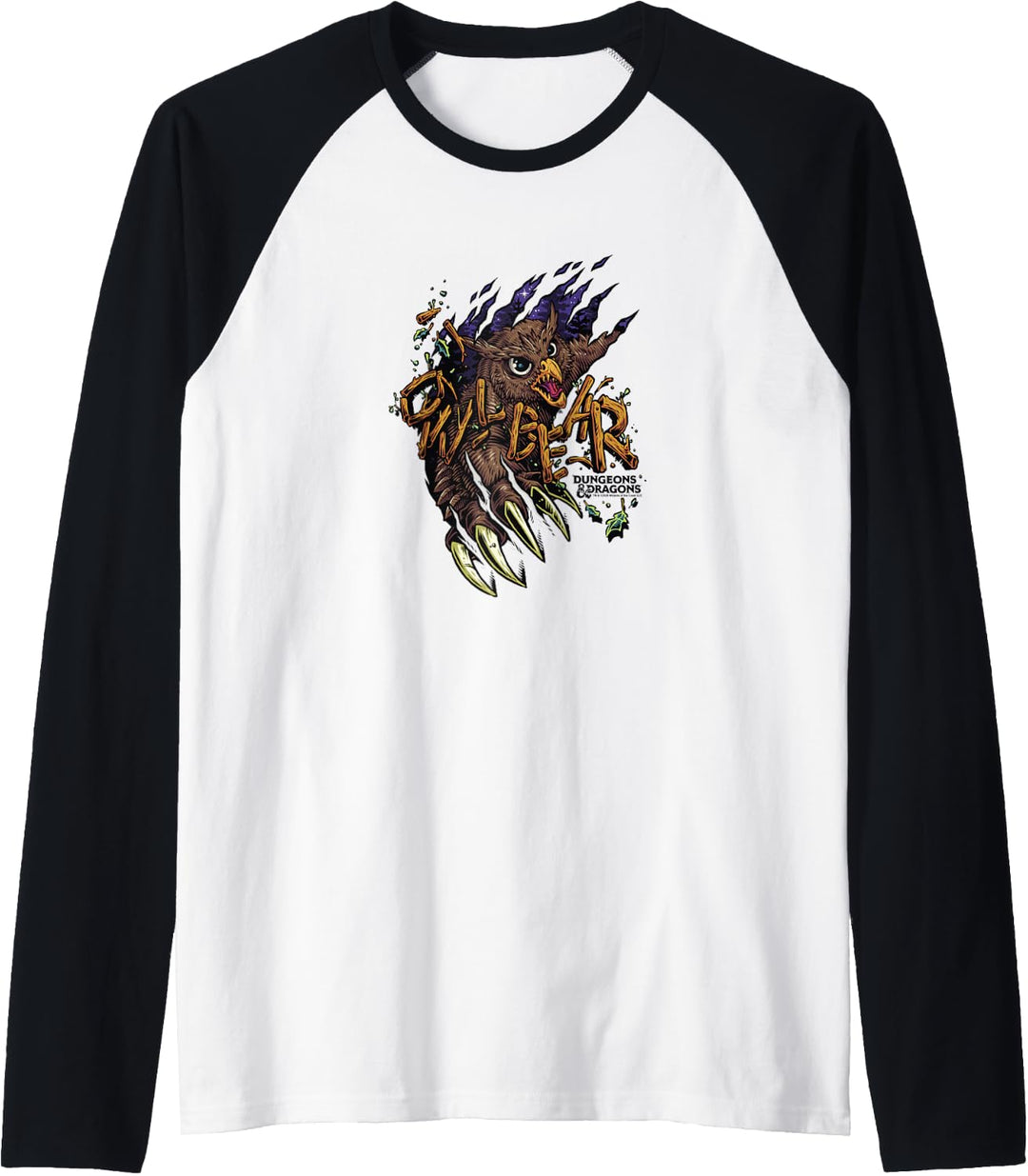 Dungeons &amp; Dragons Owlbear Rip Raglan