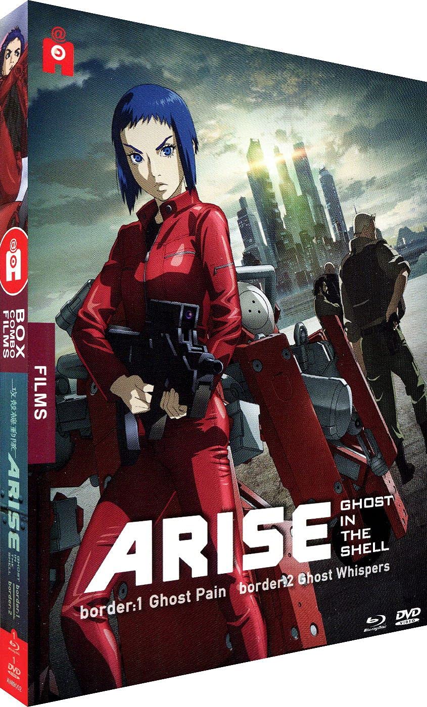 Coffret ghost in the shell arise, film 1 et 2 [Blu-ray] [FR Import]