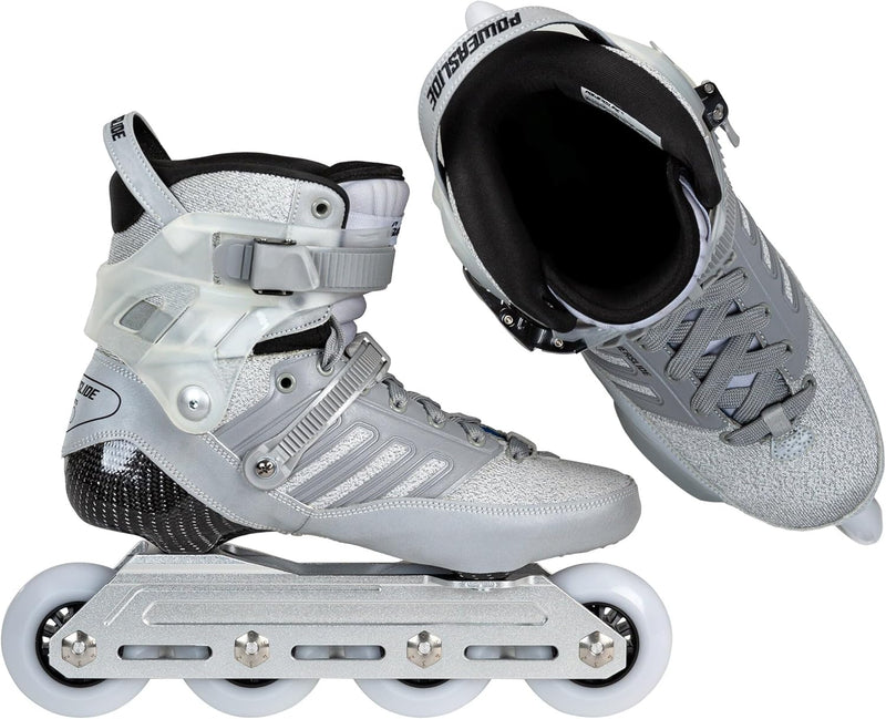 Powerslide Inline Skate HC Evo Sam Crofts Pro 80, reflektierend, für Urban und Fitness, für Damen un