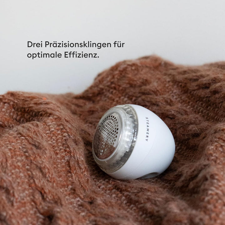 Pilo 1 Stoffrasierer für Kleidung und Textilien von Steamery, 5W, tragbar, wiederaufladbar, ergonomi