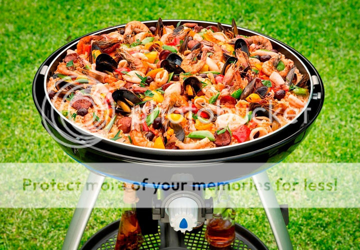 CADAC - Carri Chef 50 Grill2Braai/BBQ - 50mBar - Stahl - Alumimium - Kunststoff - Gas Barbecue. Gril