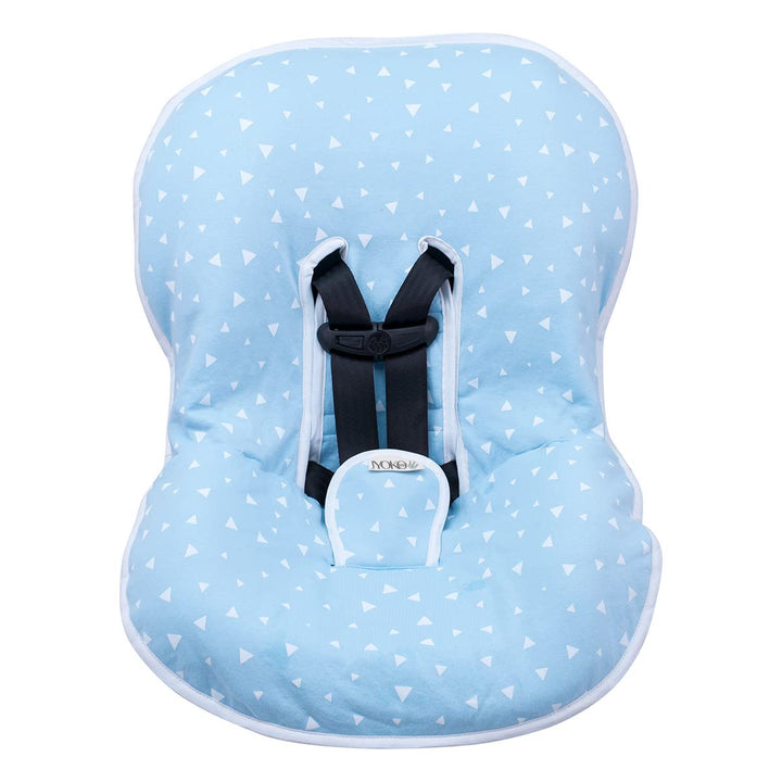 JYOKO Kids Abdecken Gepolsterte Universal für Babyschale (Blue Sparkles), BLUE SPARKLES