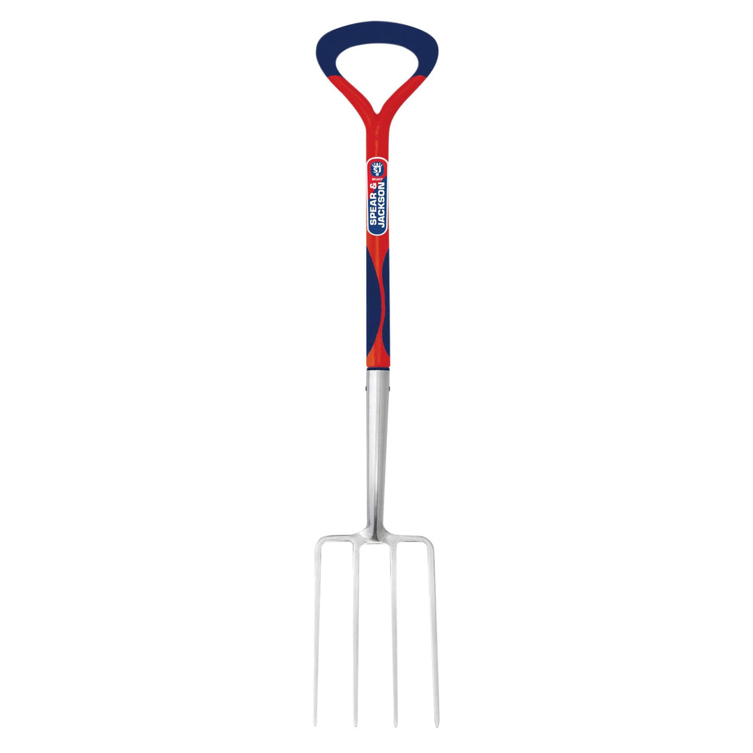 Spear & Jackson 1990EL Select Edelstahl-Grabegabel Digging Fork