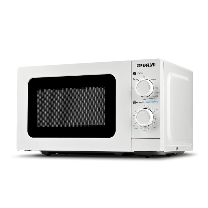 G3 Ferrari G10174 Kombi-Mikrowelle Otello Grill, 20 Liter, 700W Mikrowelle, 1000W Grill, 3 Garfunkti
