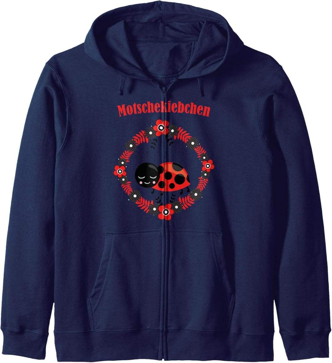 Motschekiebchen Modschegiebchen Marienkäfer Ostdeutsch Kapuzenjacke