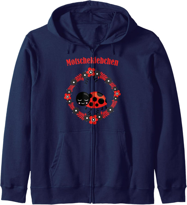 Motschekiebchen Modschegiebchen Marienkäfer Ostdeutsch Kapuzenjacke