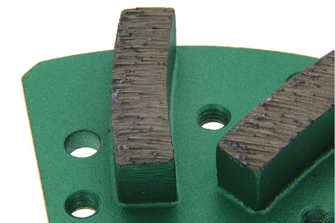 PRODIAMANT Diamant Schleifsegment für Bodenschleifer Bindung für harten Beton - Aufnahme 3x M6 zum S