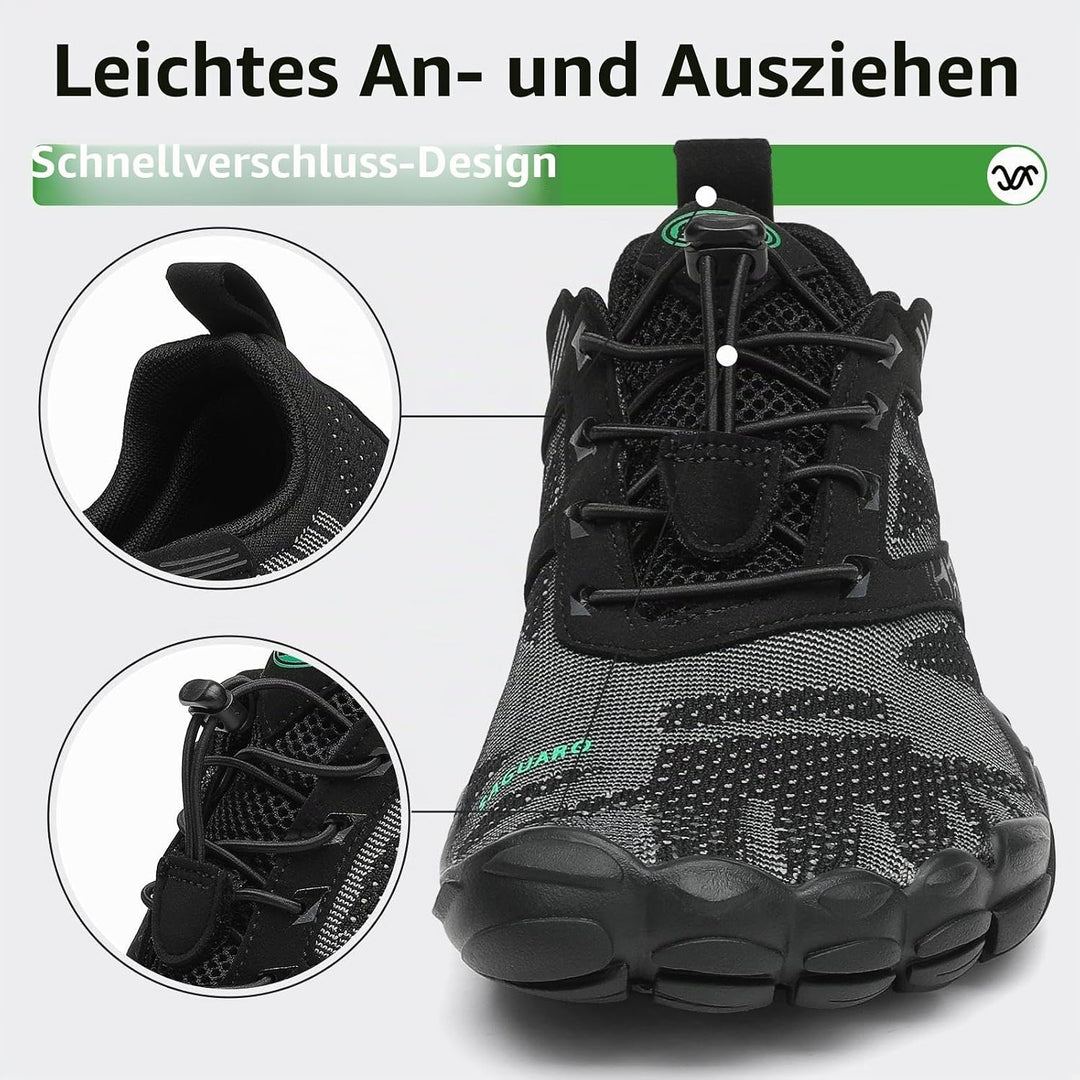 SAGUARO Herren Damen Barfussschuhe Wanderschuhe Traillaufschuhe Minimalistische Outdoor Wassersports