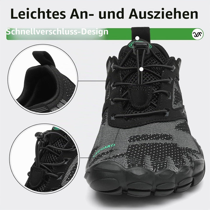 SAGUARO Herren Damen Barfussschuhe Wanderschuhe Traillaufschuhe Minimalistische Outdoor Wassersports