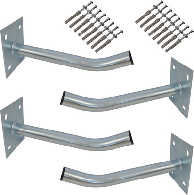 PremiumX 4X Autoreifen Wandhalter 35cm Reifenhalter für Auto Felgen Reifen Wandhalterung inkl. Monta