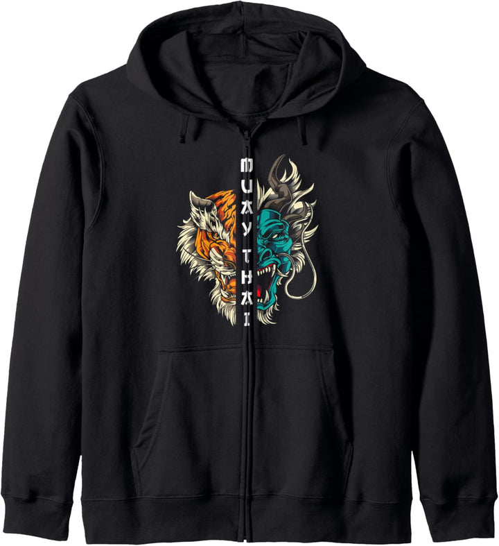 Muay Thai Thailand Boxen Kapuzenjacke
