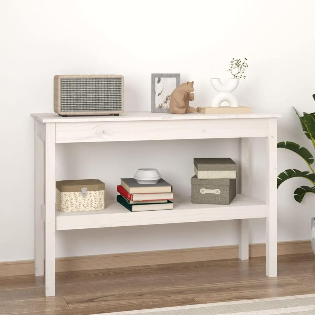 Tidyard Konsolentisch mit Regal Flurtisch Ablagetisch Flurkonsole Konsole Beistelltisch Telefontisch