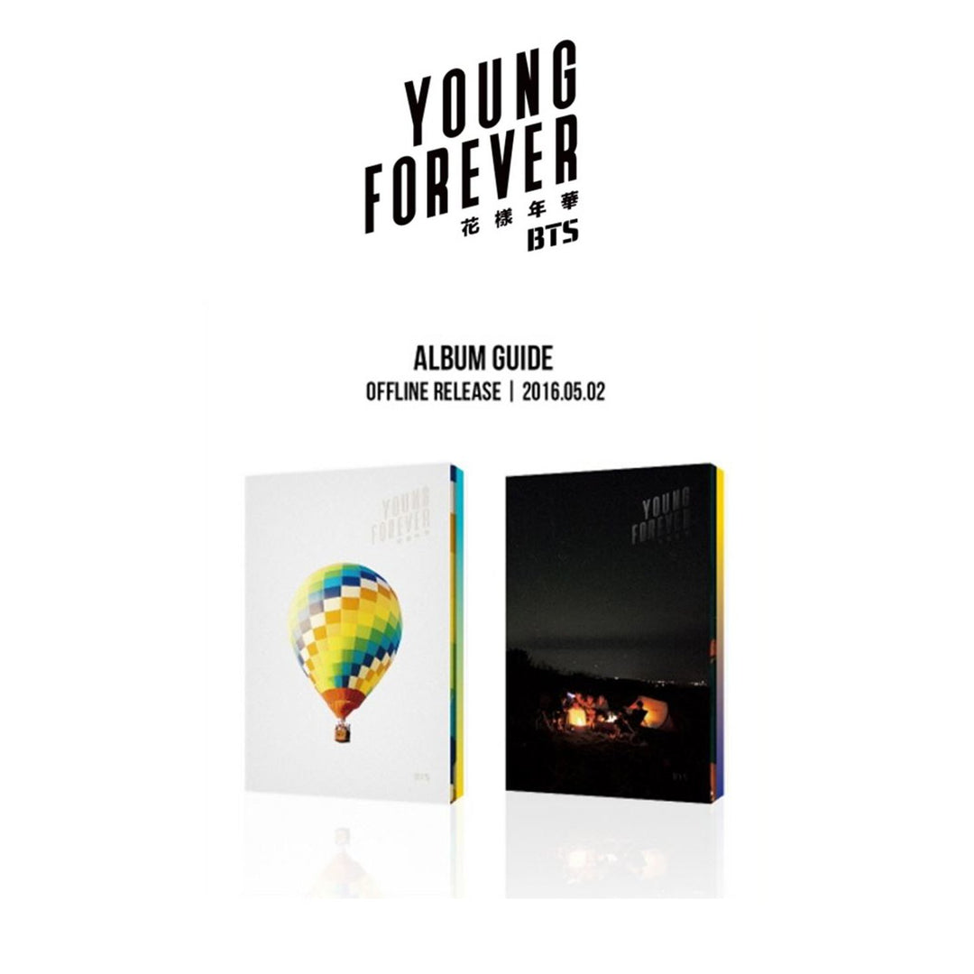 BTS Special Album - YOUNG FOREVER [ NIGHT Ver. ] CD + Photobook + Polaroid Card + Folded Poster + FR