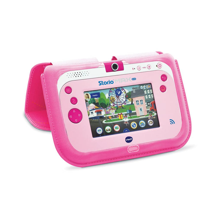 VTech Storio Max 218559 Standgehäuse, 12,7 cm, Pink, FR-Version, kompatibel mit Storio MAX 2.0 und S