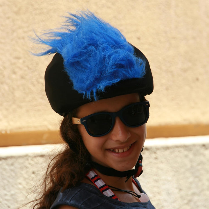 Coolcasc Showtime Helmet Covers Blau, Blau