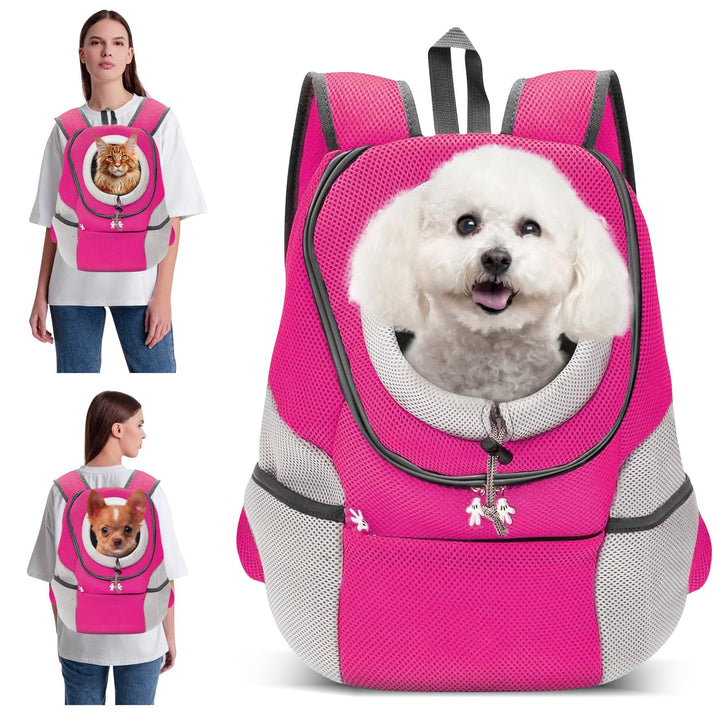 PETCUTE Rucksack für Haustier haustiertragetasche Rucksack Haustier Tasche für Hunde Airline Genehmi