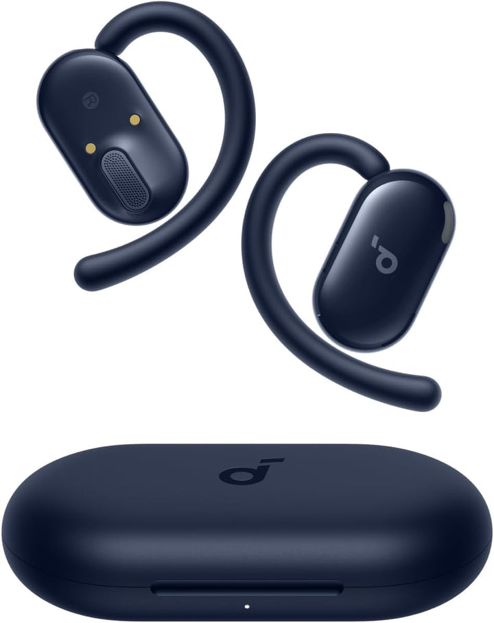 soundcore Anker V20i Open-Ear Headphones, Adjustable Ear Hooks, Noise-Free Calls, IP55, LED, 36 Hour