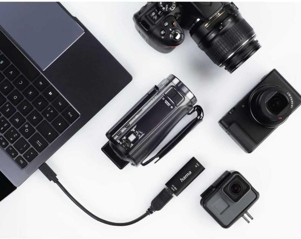 Hama Video Capture Card 4K HDMI zu USB 3.0 Videoaufnahmekarte (zur direkten Aufnahme Spiegelreflexka