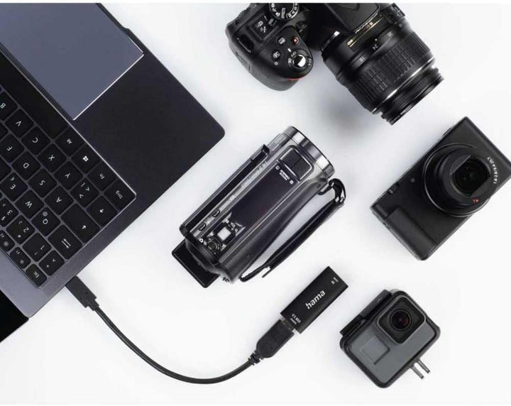 Hama Video Capture Card 4K HDMI zu USB 3.0 Videoaufnahmekarte (zur direkten Aufnahme Spiegelreflexka