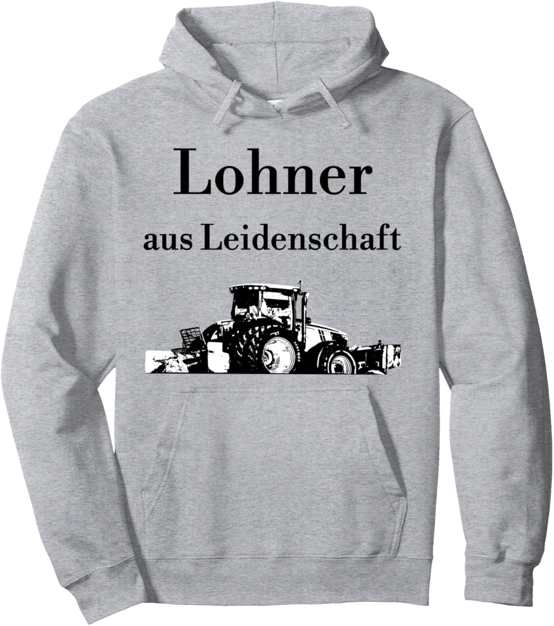 Schierer Lohner Trecker Traktor Oberlohner Lohnunternehmen Pullover Hoodie