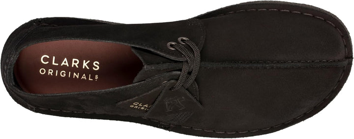 Clarks Herren Desert Trek Oxford 39.5 EU Schwarzes Wildleder, 39.5 EU Schwarzes Wildleder