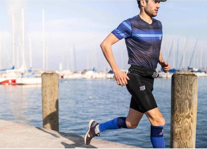 COMPRESSPORT Unisex Free Belt Laufgürtel (1er Pack) XS-S Schwarz, XS-S Schwarz