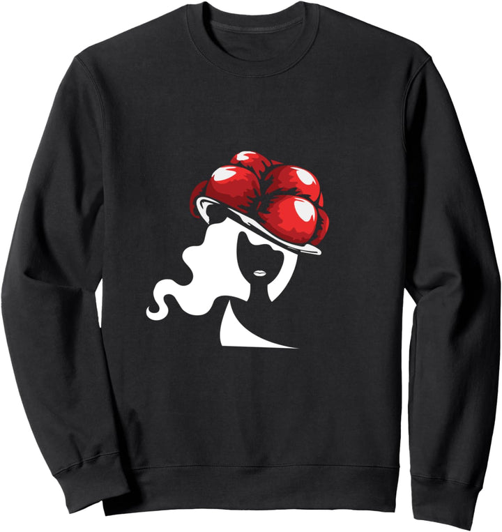 Schwarzwaldmädel Black Forest Bollenhut Sweatshirt