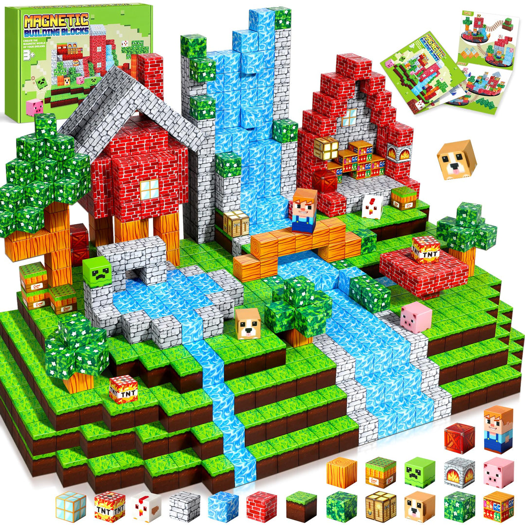 Magnetische Bausteine, Magnetbausteine Magnetspielzeug Magneten Kinder, Magnetisches Spielzeug für K