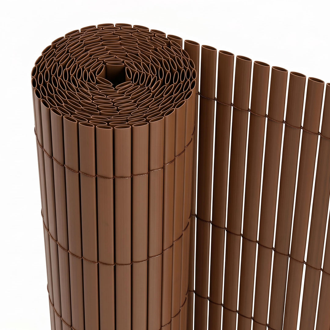 Ribelli® PVC Sichtschutzmatte 140x600 cm – Windschutz & Sichtschutzzaun für Balkon, Garten & Terrass