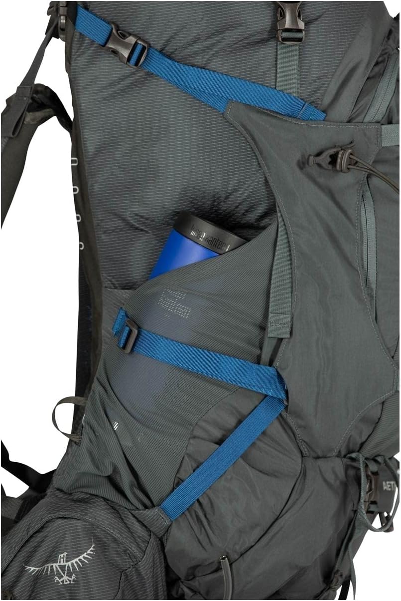 Osprey Aether 65 Trekkingrucksack für Männer Deep Water Blue L-XL, Deep Water Blue L-XL