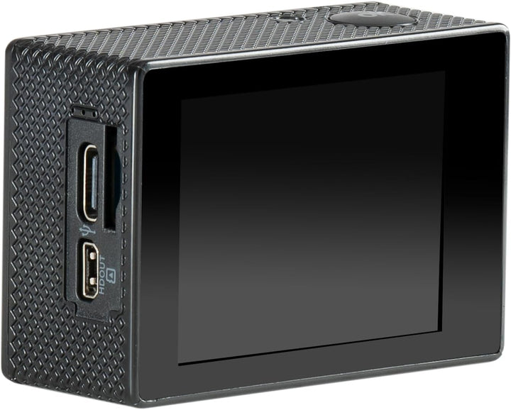 Nilox Action Cam Mini-SE, 4k WiFi Actionkamera mit 4K/30fps Auflösung, Elektronischer Stabilisator,